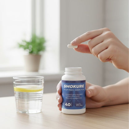 SMOKURE Stop Tabac Addiction 40 Capsules