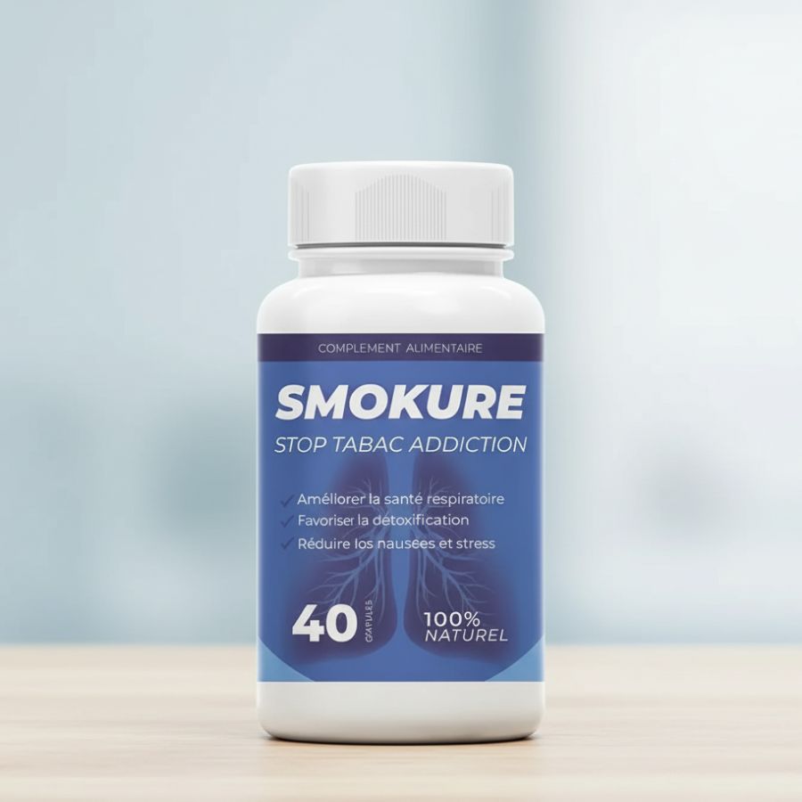 SMOKURE Stop Tabac Addiction 40 Capsules