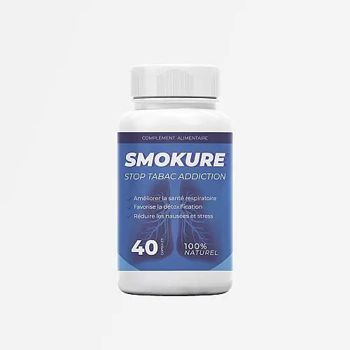 SMOKURE Stop Tabac Addiction 40 Capsules