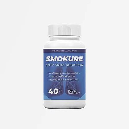 SMOKURE Stop Tabac Addiction 40 Capsules